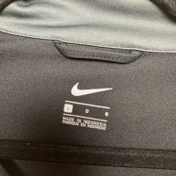 Nike black full zip jacket. PVI. Large - Picture 4 of 5